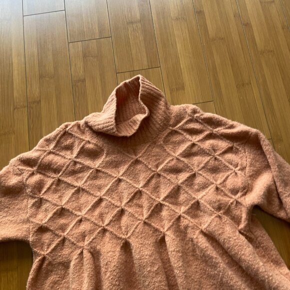 Free People Women's Jaci Sweater Dress Tan Brown - Medium - Picture 4 of 7